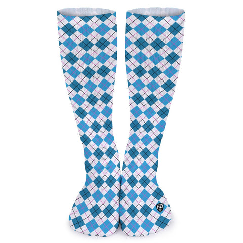Highland Dancer Knee Practice Length Kids Socks