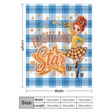 Highland Dancer Blanket - Free p&p Worldwide