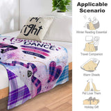 Highland Dancer Blanket - Free p&p Worldwide