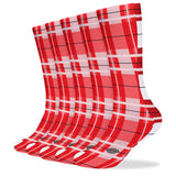 ✨ 'Mull Sky' Tartan Knee Length Kids Socks (1 Pairs)✨Free p&p UK