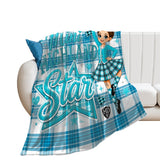 Highland Dancer Blanket - Free p&p Worldwide