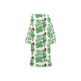 Highland Dancer Kids Blanket Robe with Sleeves - Free P&P Worldwide