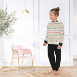 Girls' Tartan Long Pyjama Set - Free P&P Worldwide