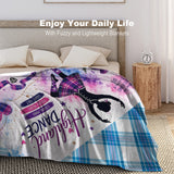 Highland Dancer Blanket - Free p&p Worldwide
