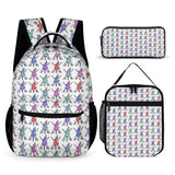 Highland Dancer Kids Backpack, Lunch Bag & Pencil Case - Free p&p Worldwide
