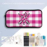 Arran Mist Tartan and dancer - Highland Dancer Kids Tartan Backpack, Lunch Bag & Pencil Case - Free p&p Worldwide