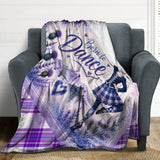 Highland Dancer Blanket - Free p&p Worldwide