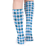 Highland Dancer Knee Practice Length Kids Socks