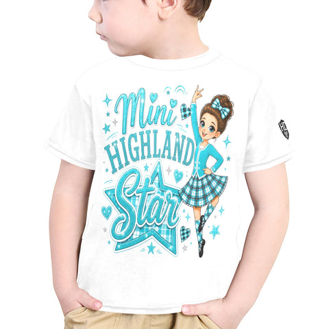 Highland Dancer Kids T-Shirt - Free p&p Worldwide