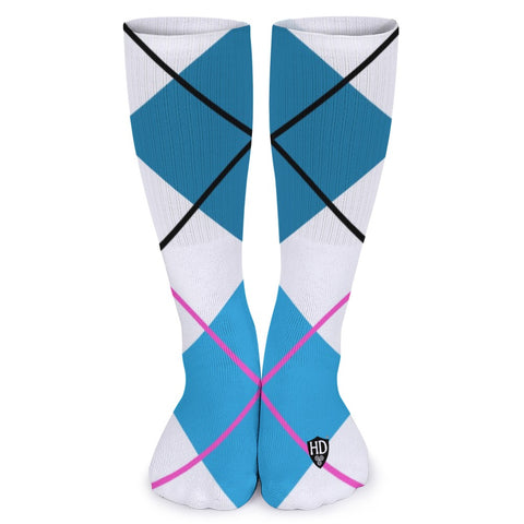 Highland Dancer Knee Practice Length Kids Socks