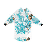 Highland Dancer Blanket Hoodie for Kids - FREE p&p Worldwide