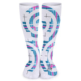 Highland Dancer Knee Practice Length Kids Socks