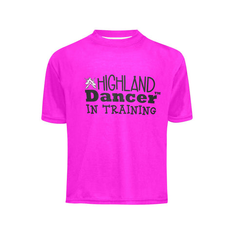 Highland Dancer Youth Crew Neck T-Shirt - FREE p&p Worldwide