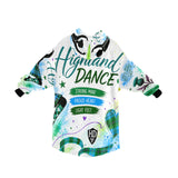 Highland Dancer Blanket Hoodie for Kids - FREE p&p Worldwide