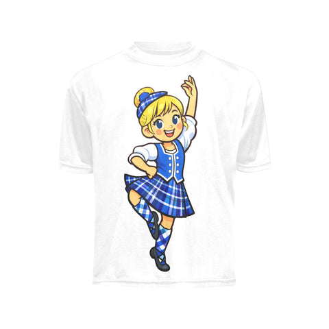 Highland Dancer Kids T-Shirt - Free p&p Worldwide