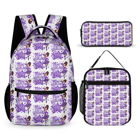 Highland Dancer Kids Backpack, Lunch Bag & Pencil Case - Free p&p Worldwide