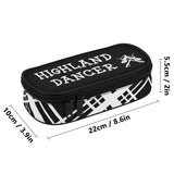 HD Tartan 3-Layer Pencil Case - FREE p&p Worldwide