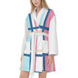 HD Tartan Womens Bathrobe - Free p&p Worldwide