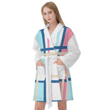 HD Tartan Womens Bathrobe - Free p&p Worldwide