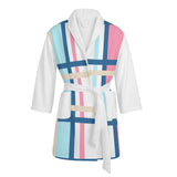 HD Tartan Womens Bathrobe - Free p&p Worldwide