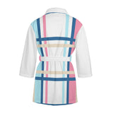 HD Tartan Womens Bathrobe - Free p&p Worldwide