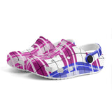 dHD Tartan Colour Mix - Kids Clogs - FREE p&p Worldwide