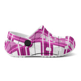 dHD Tartan Colour Mix - Kids Clogs - FREE p&p Worldwide