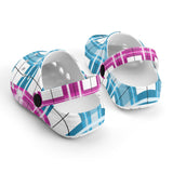 dHD Tartan Colour Mix - Kids Clogs - FREE p&p Worldwide