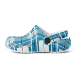 dHD Tartan Colour Mix - Kids Clogs - FREE p&p Worldwide