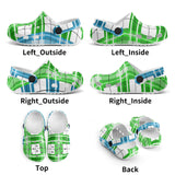 dHD Tartan Colour Mix - Kids Clogs - FREE p&p Worldwide