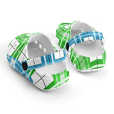 dHD Tartan Colour Mix - Kids Clogs - FREE p&p Worldwide