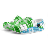 dHD Tartan Colour Mix - Kids Clogs - FREE p&p Worldwide