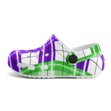 dHD Tartan Colour Mix - Kids Clogs - FREE p&p Worldwide