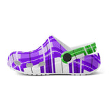 dHD Tartan Colour Mix - Kids Clogs - FREE p&p Worldwide