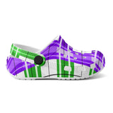 dHD Tartan Colour Mix - Kids Clogs - FREE p&p Worldwide