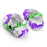 dHD Tartan Colour Mix - Kids Clogs - FREE p&p Worldwide