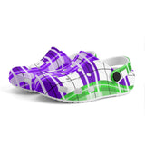 dHD Tartan Colour Mix - Kids Clogs - FREE p&p Worldwide