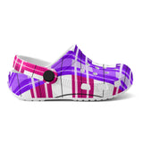 dHD Tartan Colour Mix - Kids Clogs - FREE p&p Worldwide