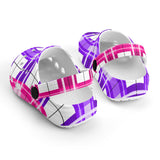 dHD Tartan Colour Mix - Kids Clogs - FREE p&p Worldwide