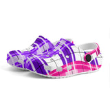 dHD Tartan Colour Mix - Kids Clogs - FREE p&p Worldwide