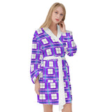 HD Tartan Womens Bathrobe - Free p&p Worldwide