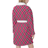 HD Tartan Womens Bathrobe - Free p&p Worldwide