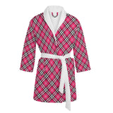 HD Tartan Womens Bathrobe - Free p&p Worldwide