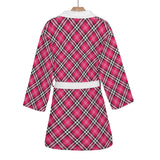 HD Tartan Womens Bathrobe - Free p&p Worldwide