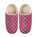 Tartan Unisex Fluffy Winter Slipper Room Shoes