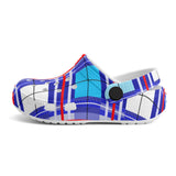 dHD Tartan Colour Mix - Kids Clogs - FREE p&p Worldwide