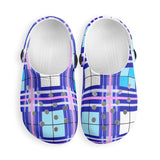 dHD Tartan Colour Mix - Kids Clogs - FREE p&p Worldwide