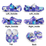 dHD Tartan Colour Mix - Kids Clogs - FREE p&p Worldwide