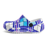 dHD Tartan Colour Mix - Kids Clogs - FREE p&p Worldwide