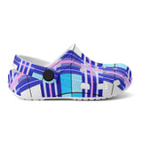 dHD Tartan Colour Mix - Kids Clogs - FREE p&p Worldwide